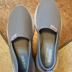 Adidas Memory Foam Slip Ons